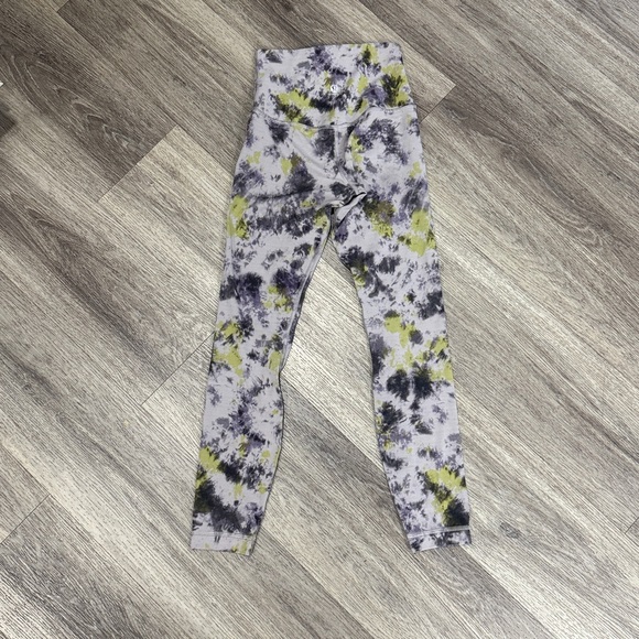 Lululemon Align Radial Mauve Tie-Dye Leggings  25” Diamond Dye - Picture 3 of 7